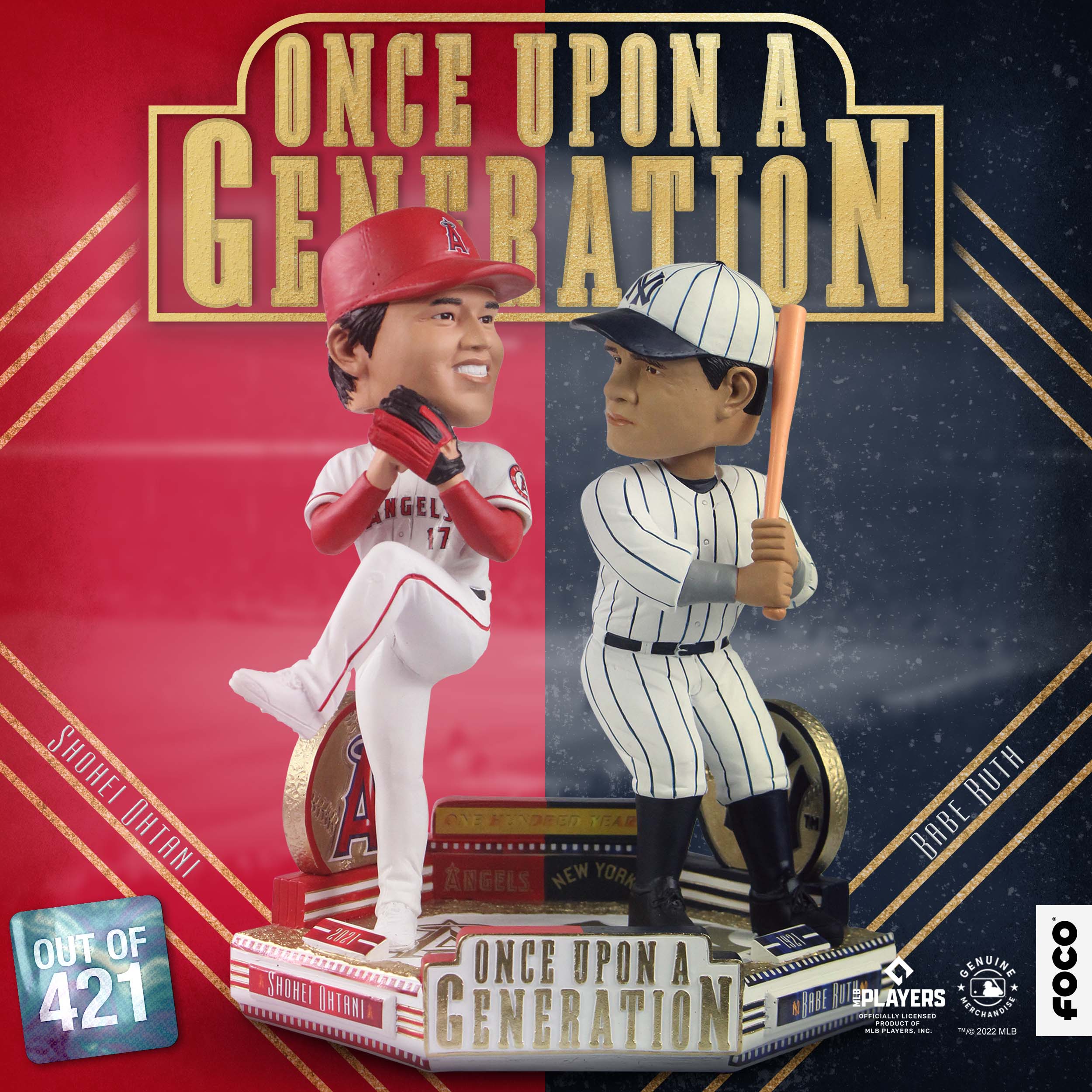 Shohei Ohtani Babe Ruth Bobblehead