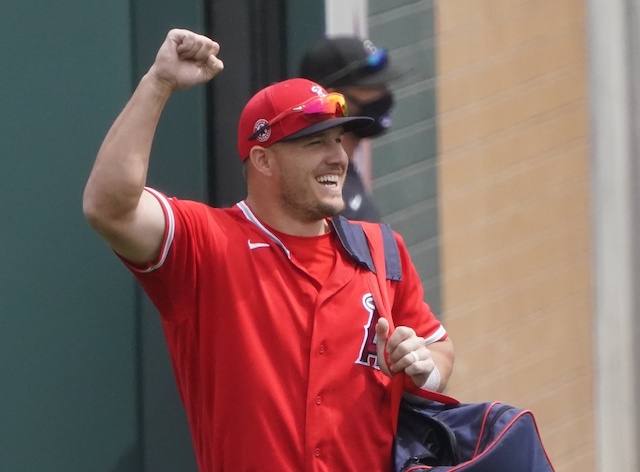 Mike Trout, 2021 Spring Training