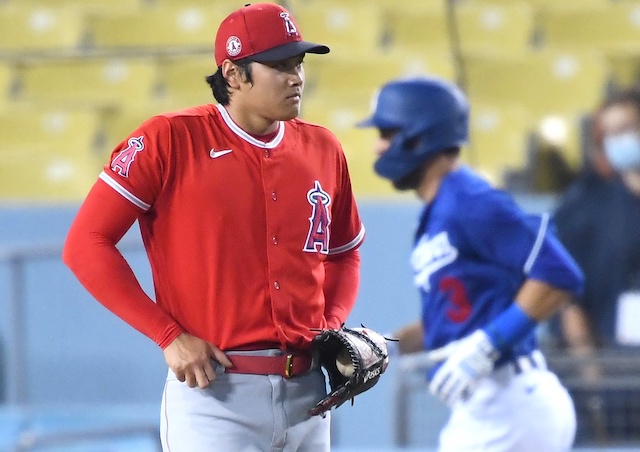 Shohei Ohtani, Chris Taylor, Freeway Series