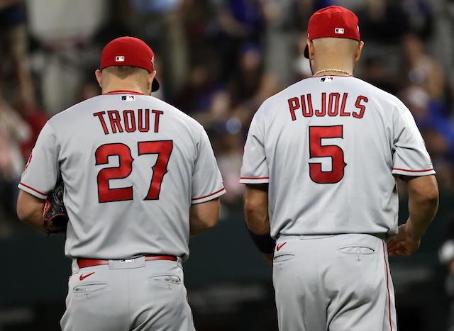 Mike Trout, Albert Pujols, 2021 Season