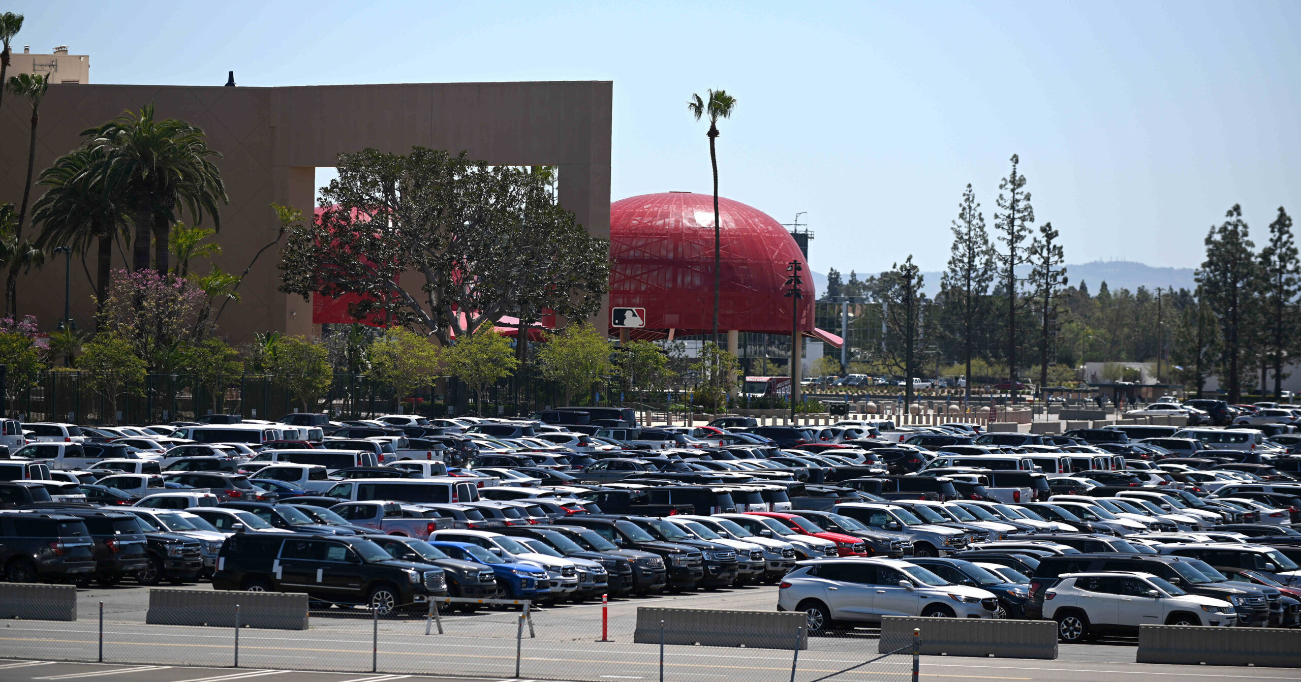 Angel Stadium Parking Lot