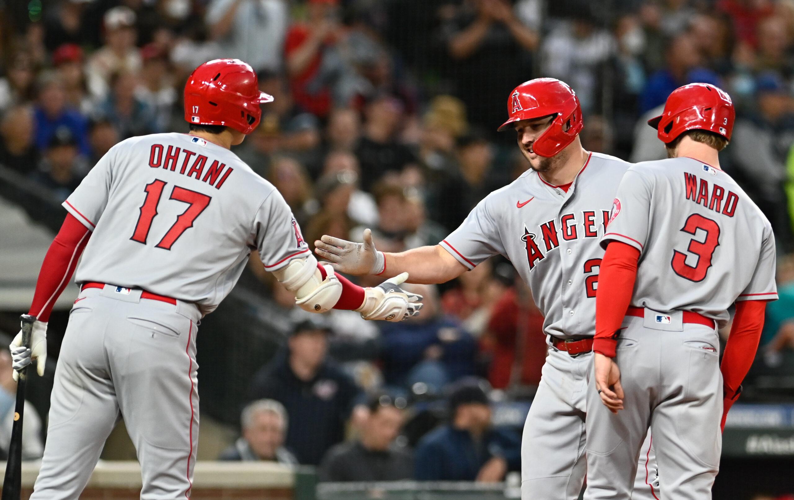 Mike Trout, Shohei Ohtani, Taylor Ward