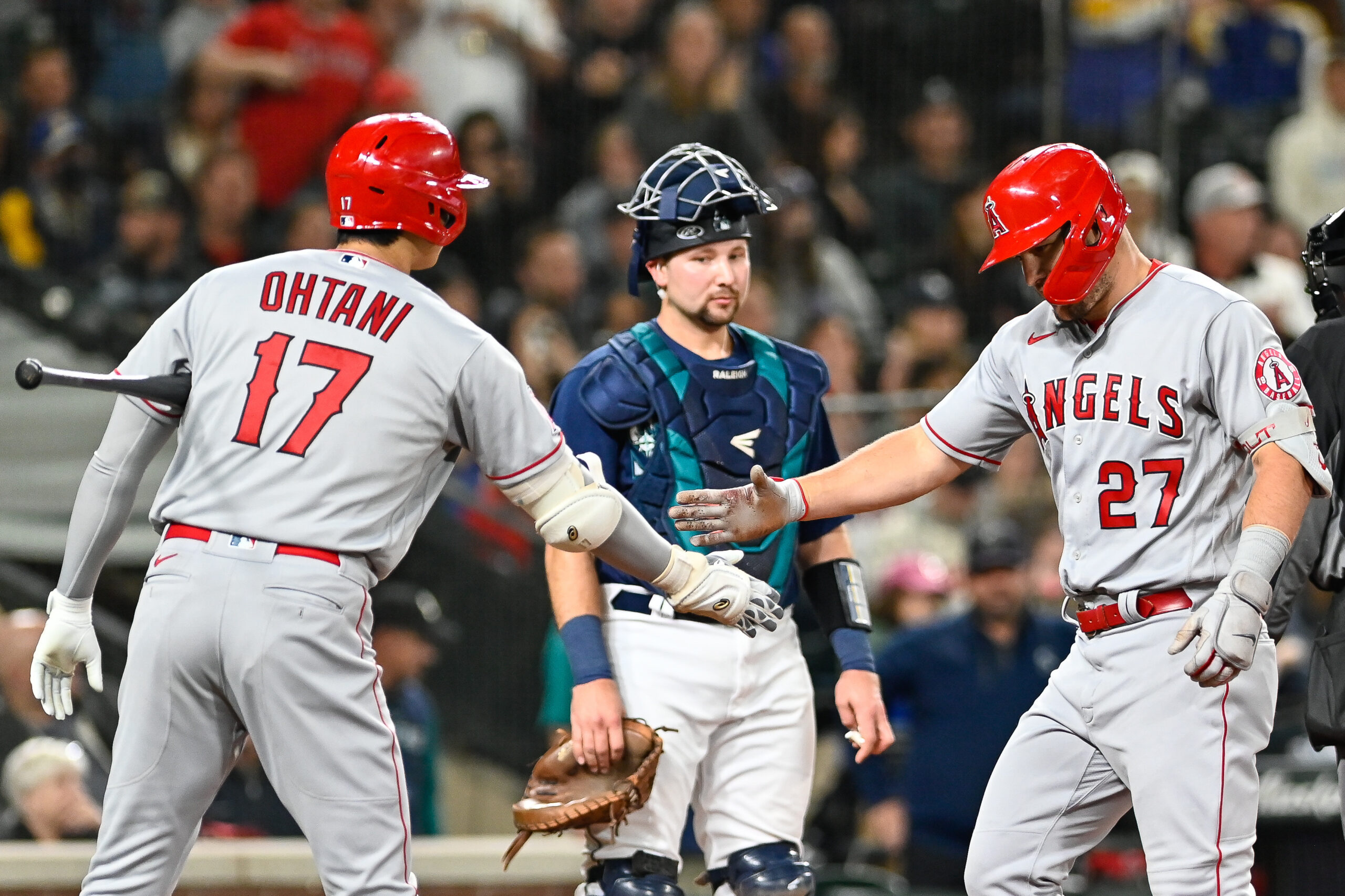 Shohei Ohtani, Mike Trout