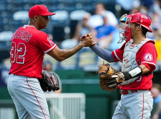 MLB: Los Angeles Angels at Kansas City Royals