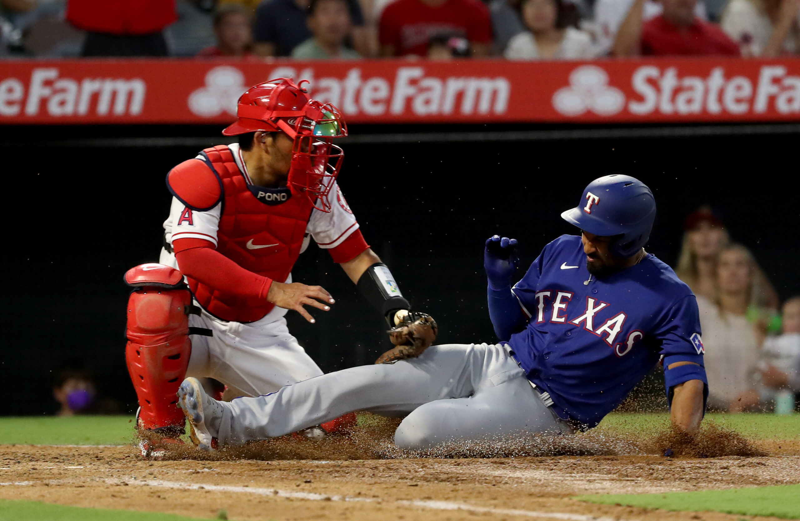 MLB: Texas Rangers at Los Angeles Angels