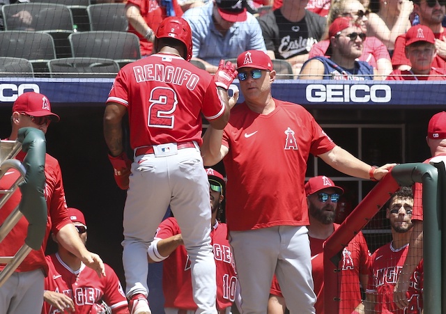 MLB: Los Angeles Angels at Atlanta Braves