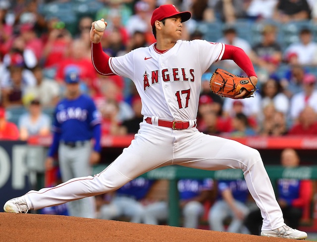 MLB: Texas Rangers at Los Angeles Angels