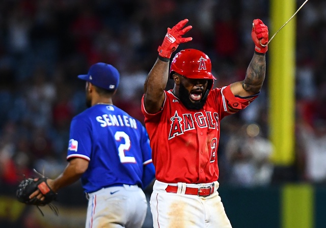 MLB: Texas Rangers at Los Angeles Angels