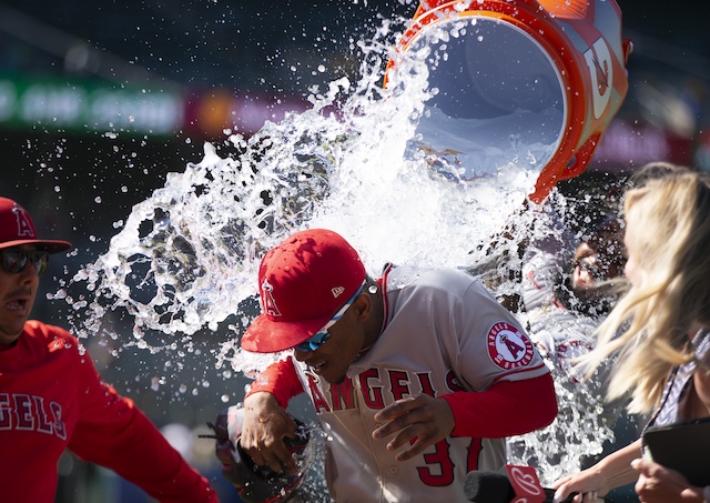 MLB: Los Angeles Angels at Oakland Athletics