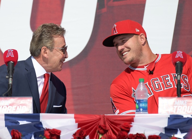 MLB: Mike Trout Press Conference