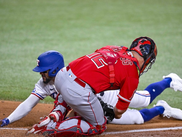 MLB: Los Angeles Angels at Texas Rangers