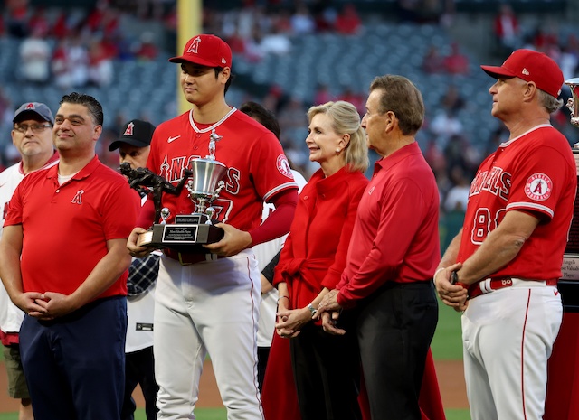 MLB: Texas Rangers at Los Angeles Angels