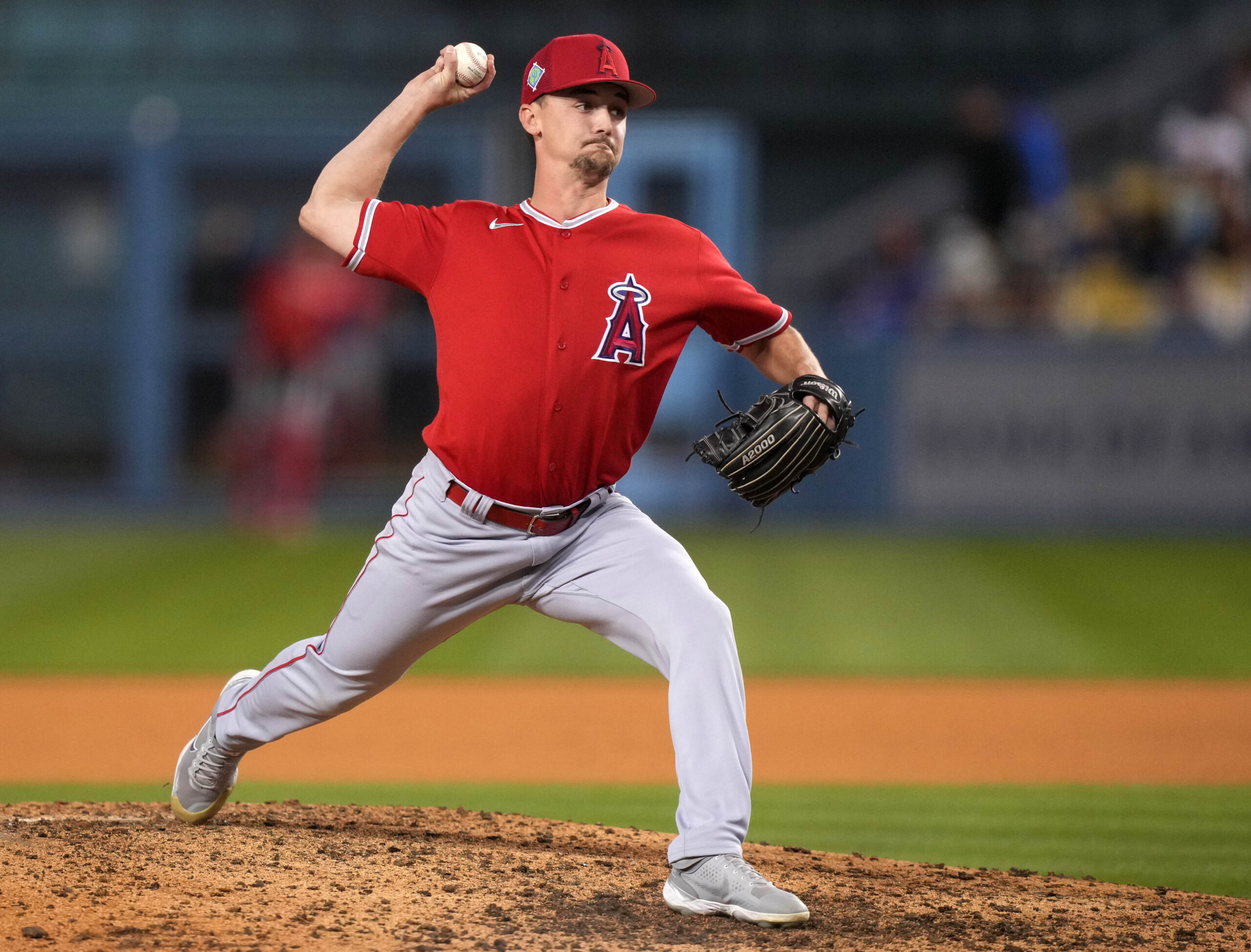 MLB: Spring Training-Los Angeles Angels at Los Angeles Dodgers