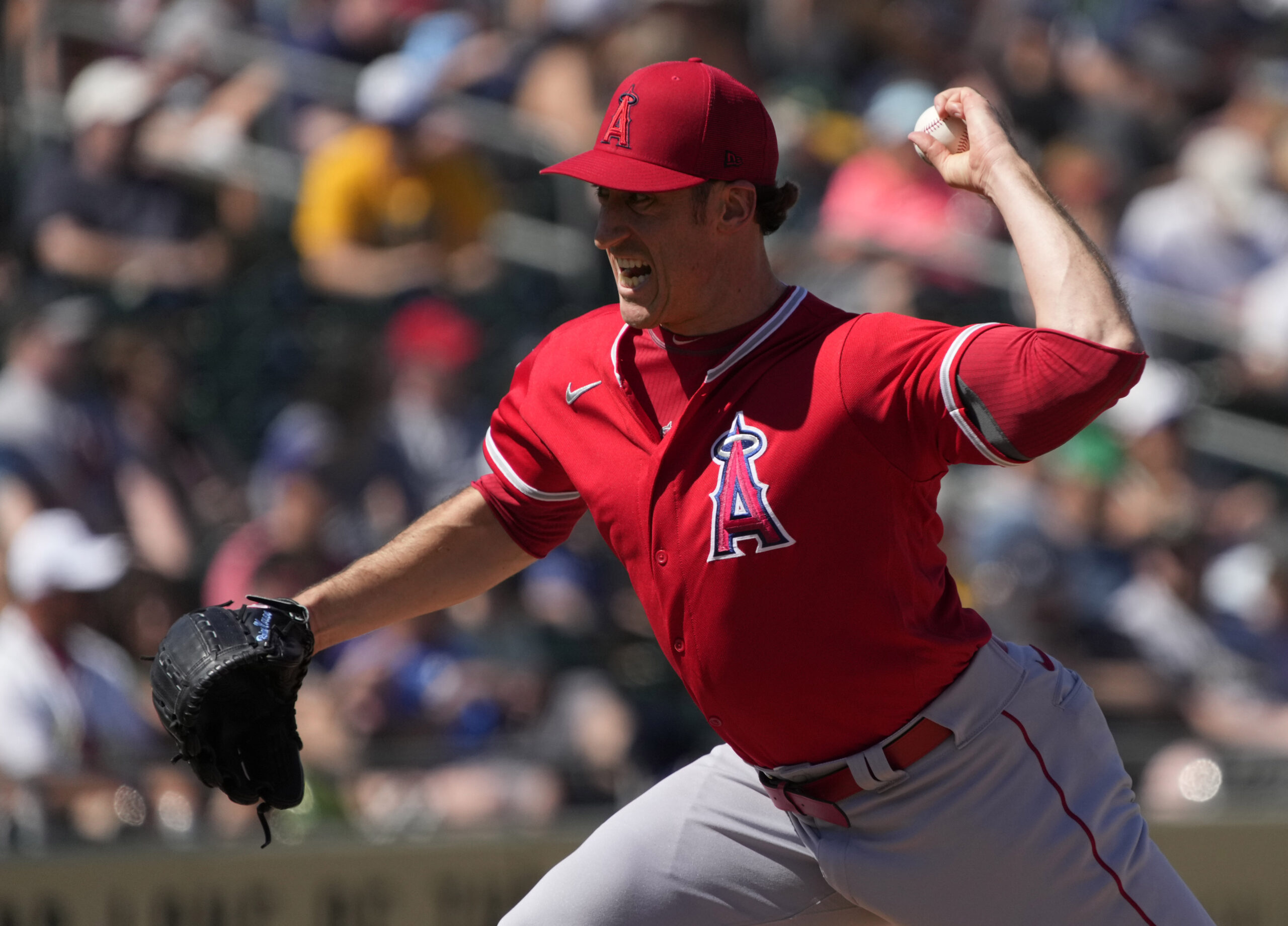 MLB: Spring Training-Los Angeles Angels at Oakland Athletics