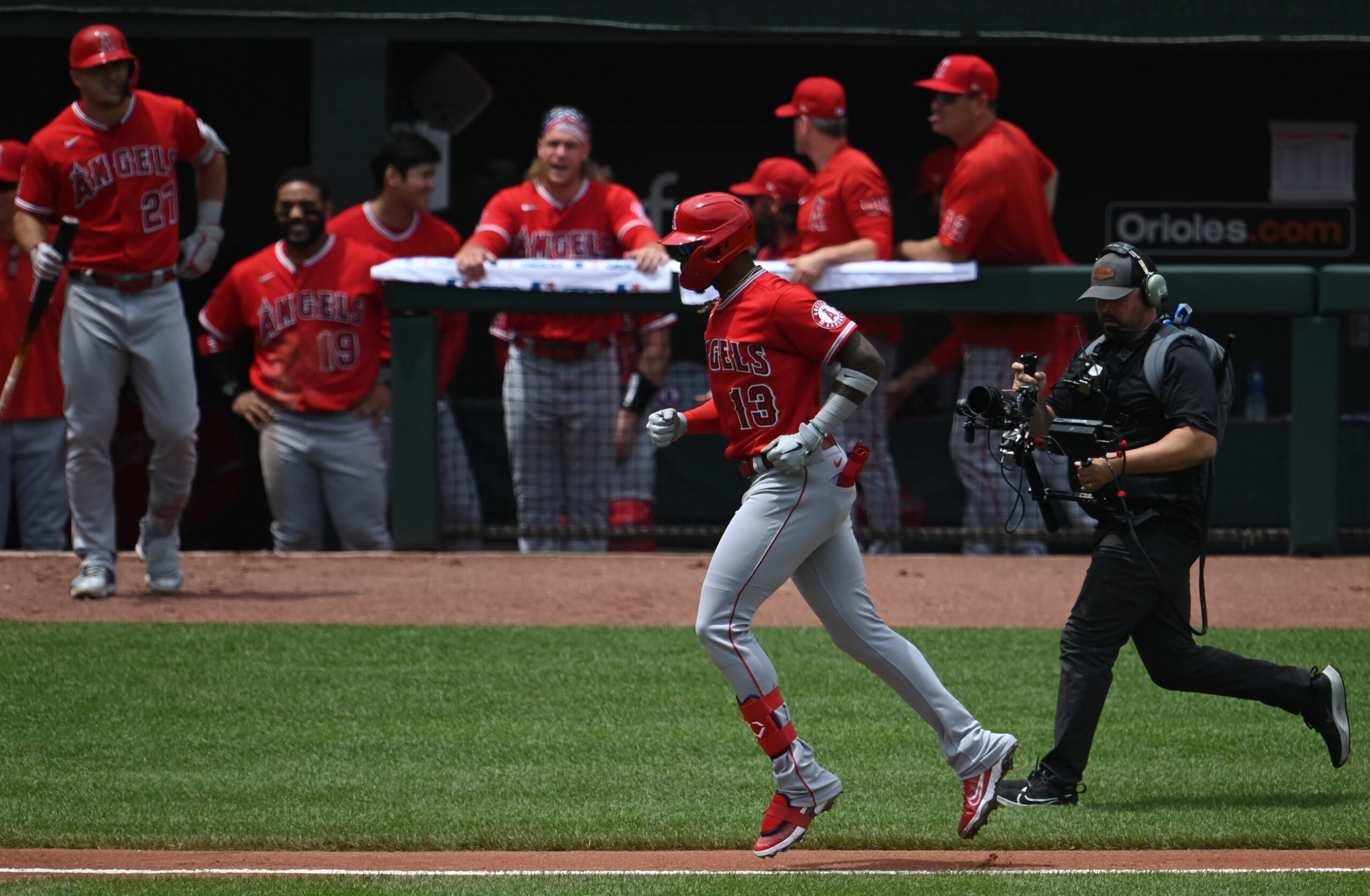 MLB: Los Angeles Angels at Baltimore Orioles