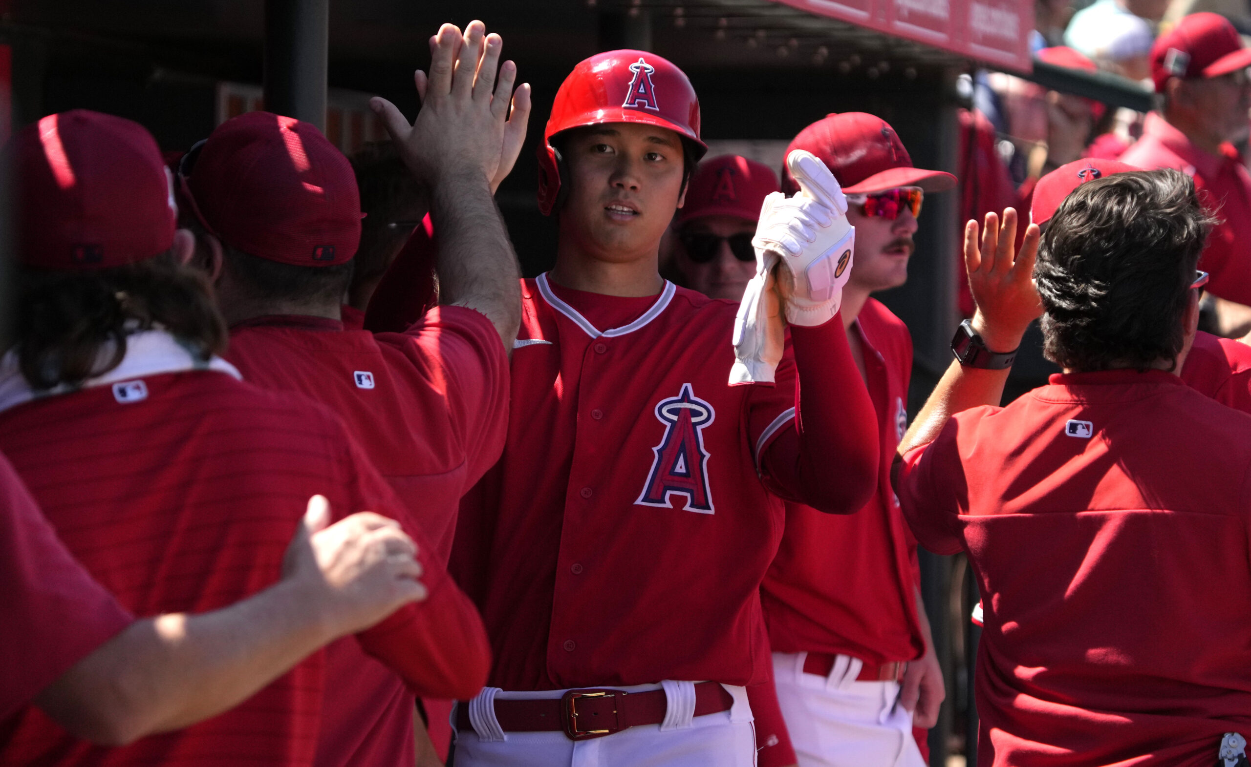 MLB: Spring Training-Cincinnati Reds at Los Angeles Angels