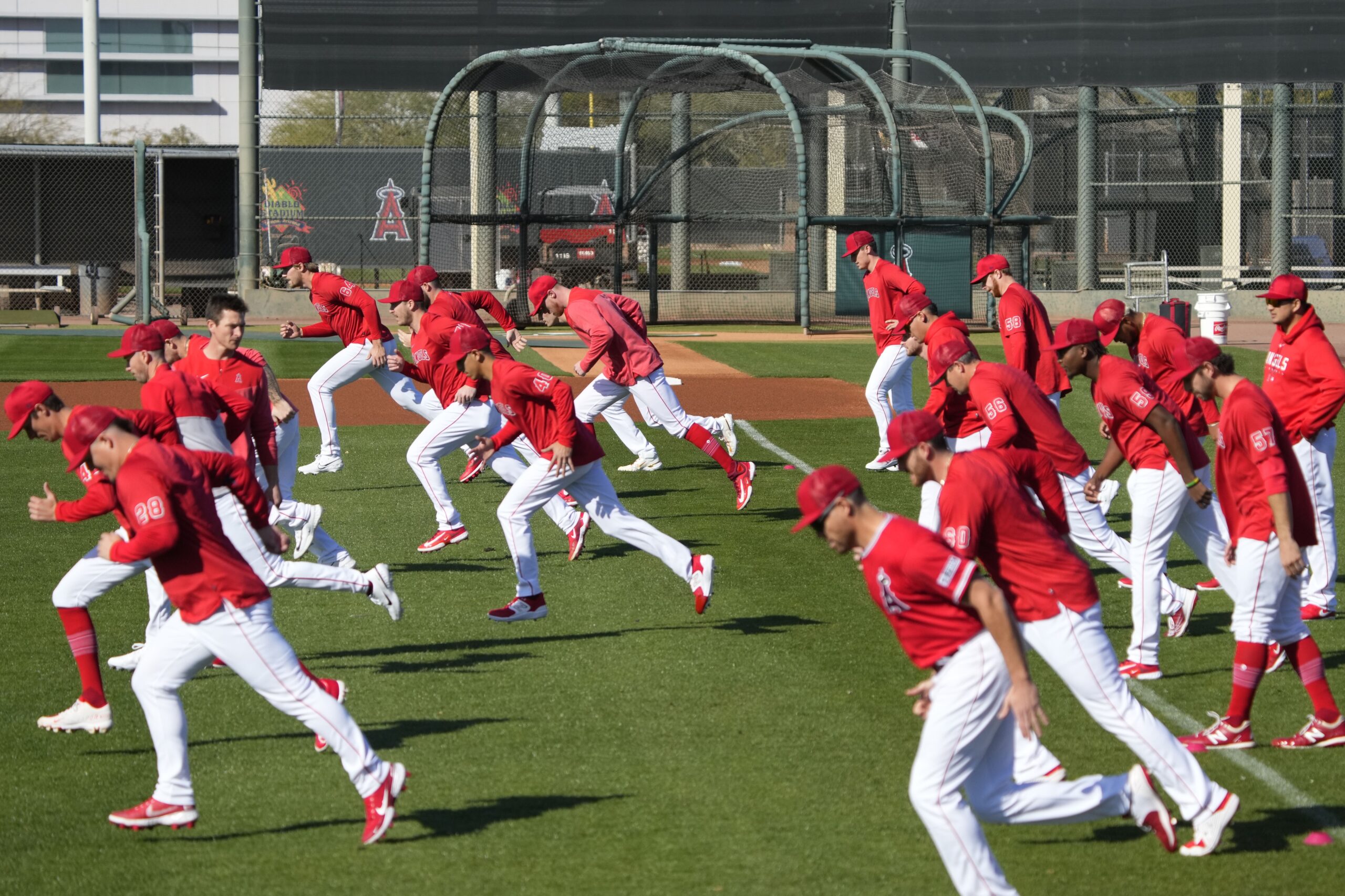 MLB: Spring Training-Los Angeles Angels Workouts