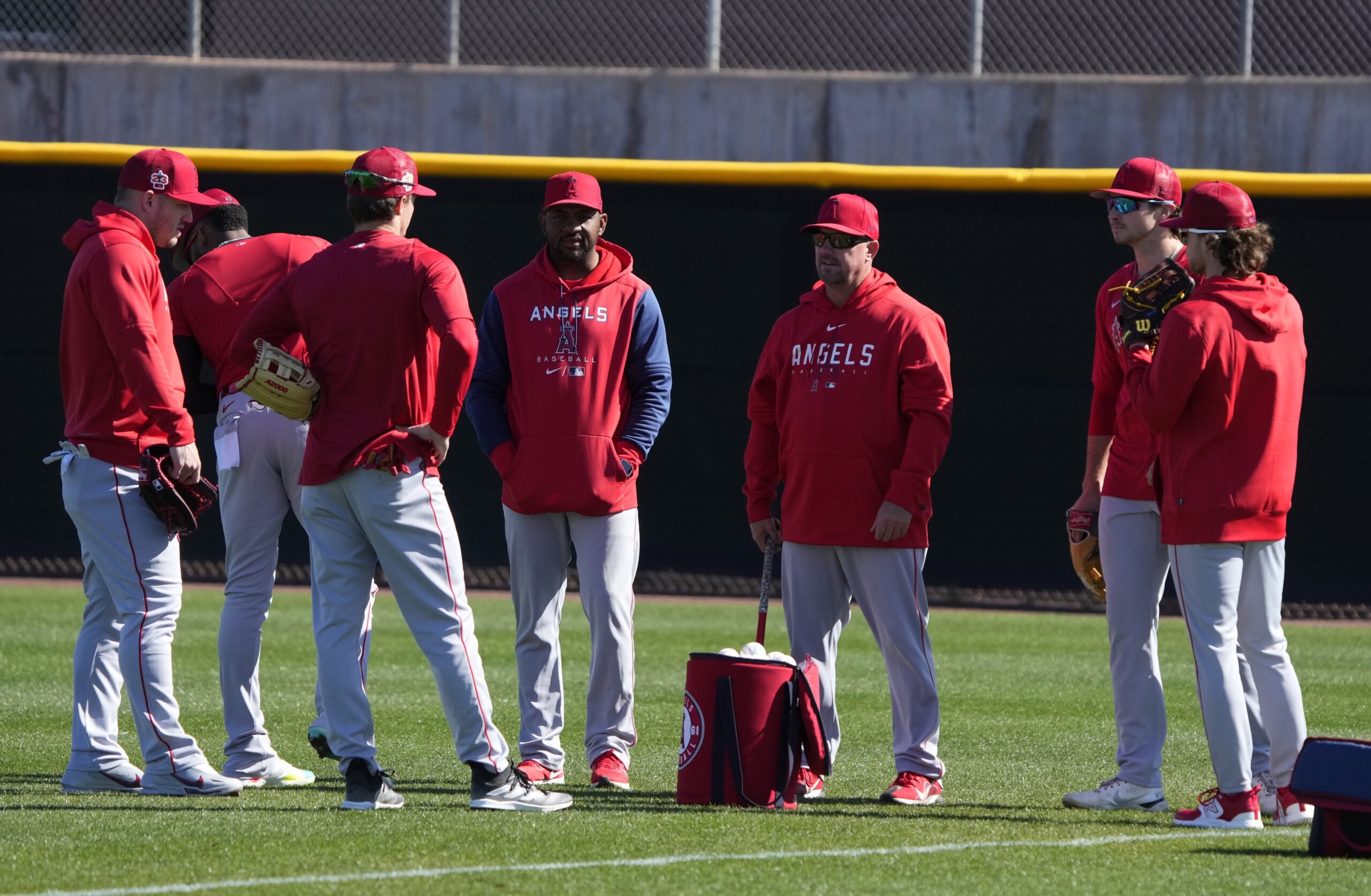 MLB: Spring Training-Los Angeles Angels Workouts