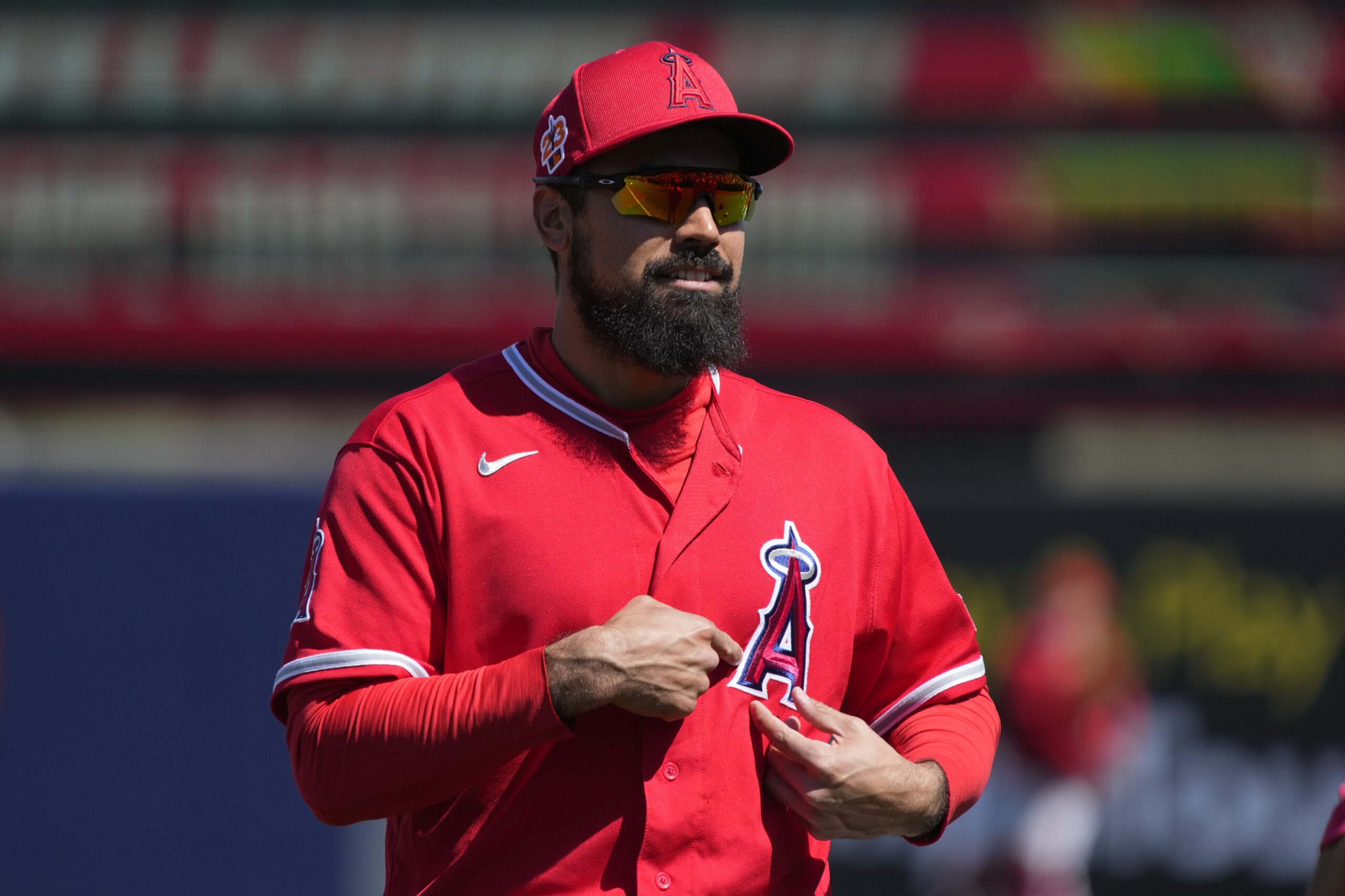 MLB: Spring Training-Seattle Mariners at Los Angeles Angels