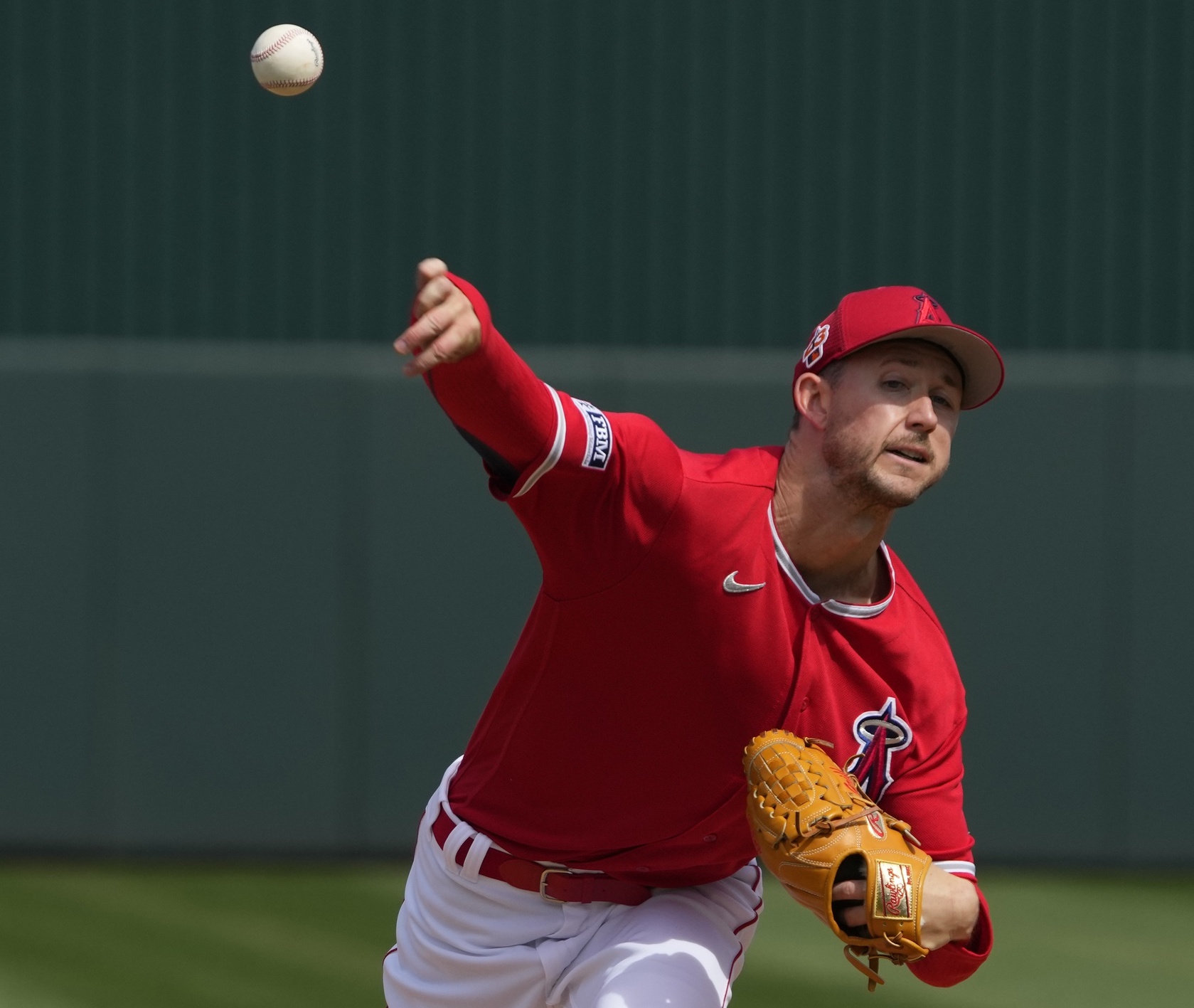 MLB: Spring Training-Cleveland Guardians at Los Angeles Angels