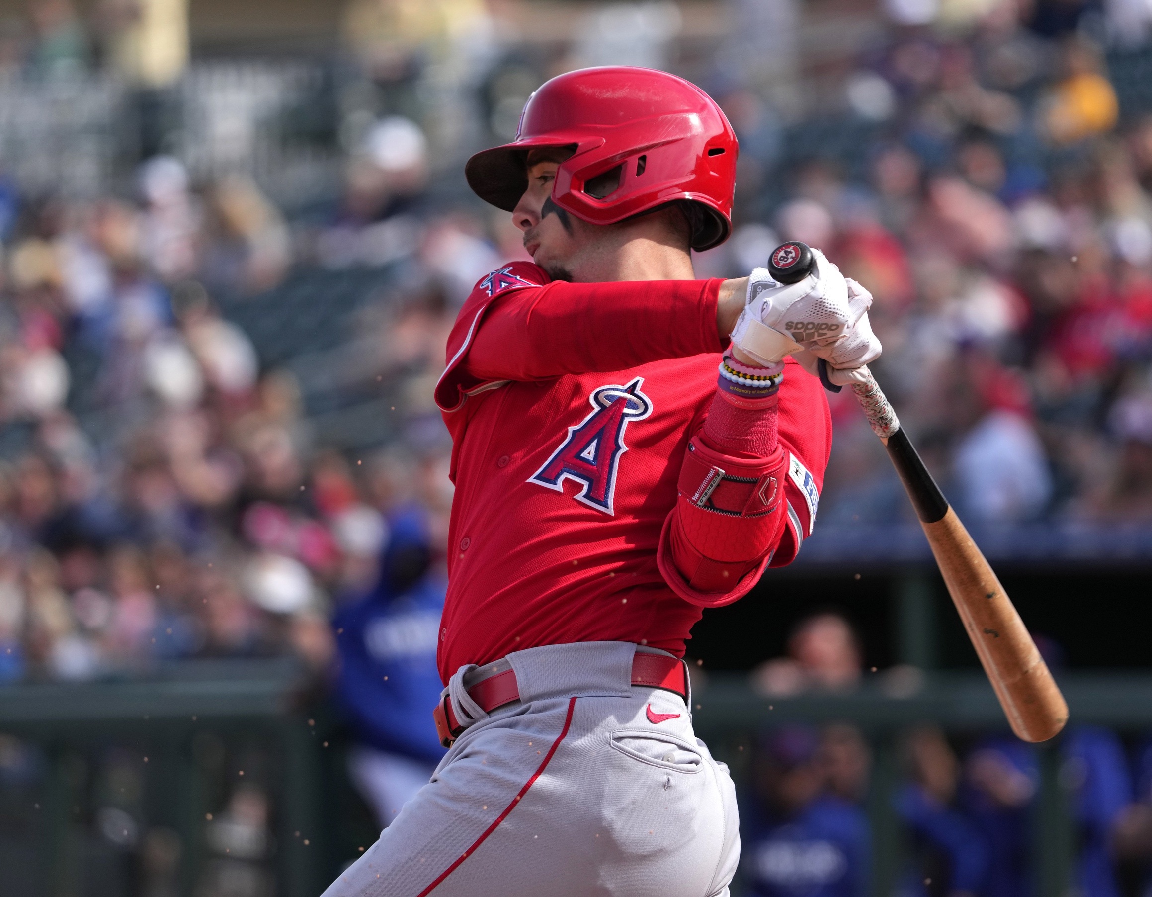 MLB: Spring Training-Los Angeles Angels at Texas Rangers