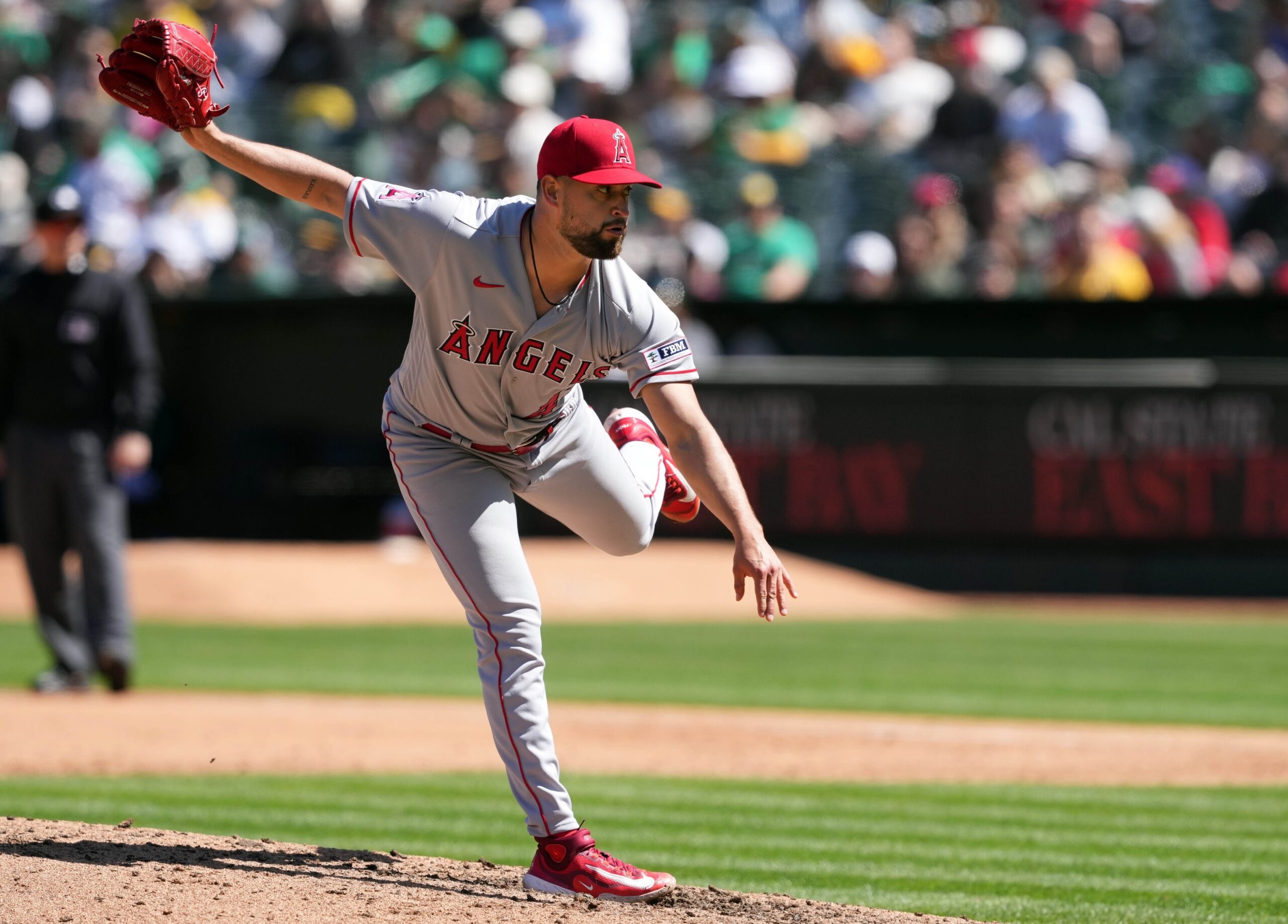 MLB: Los Angeles Angels at Oakland Athletics