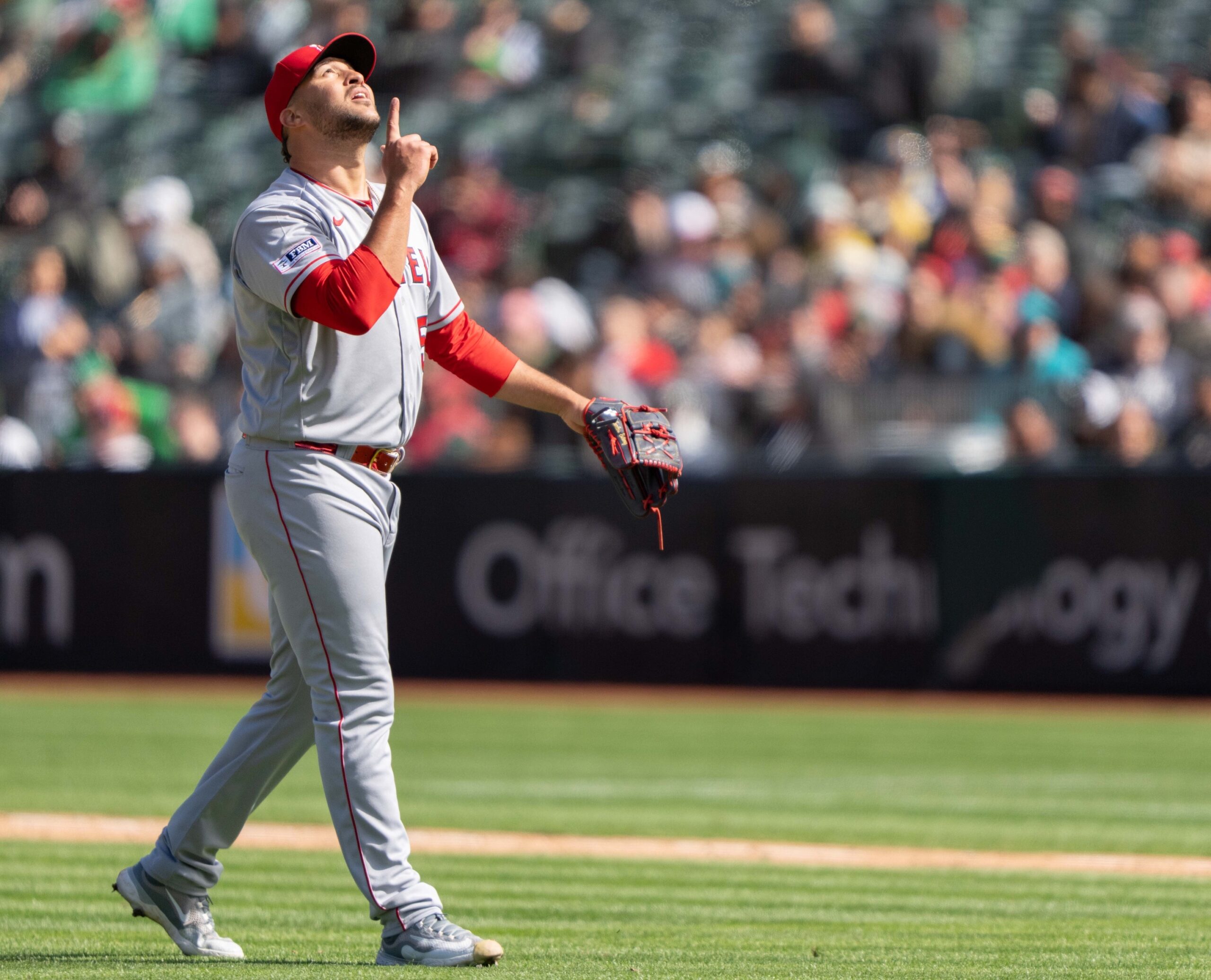 MLB: Los Angeles Angels at Oakland Athletics