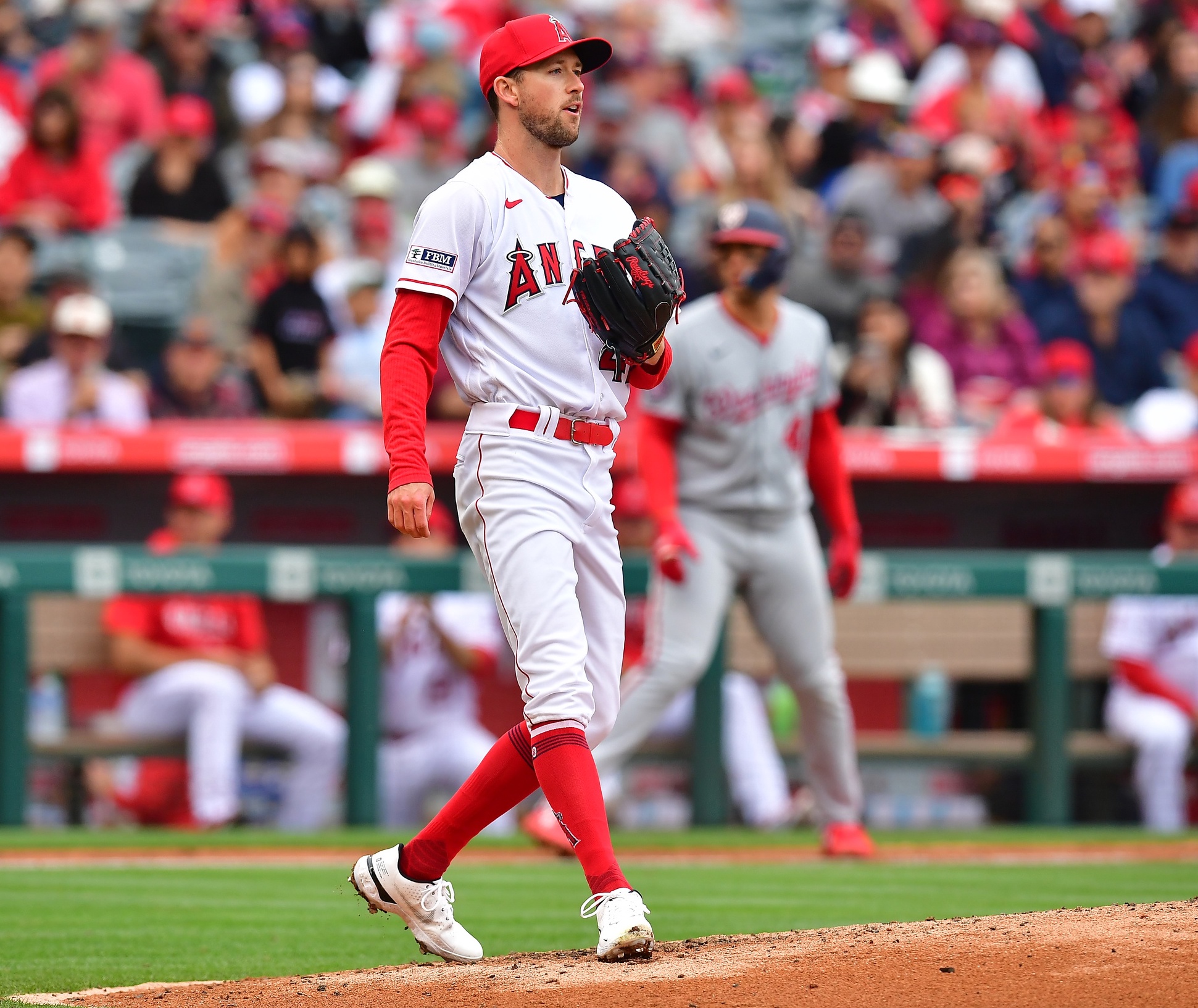 MLB: Washington Nationals at Los Angeles Angels