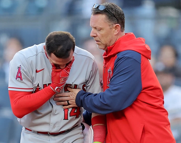 MLB: Los Angeles Angels at New York Yankees