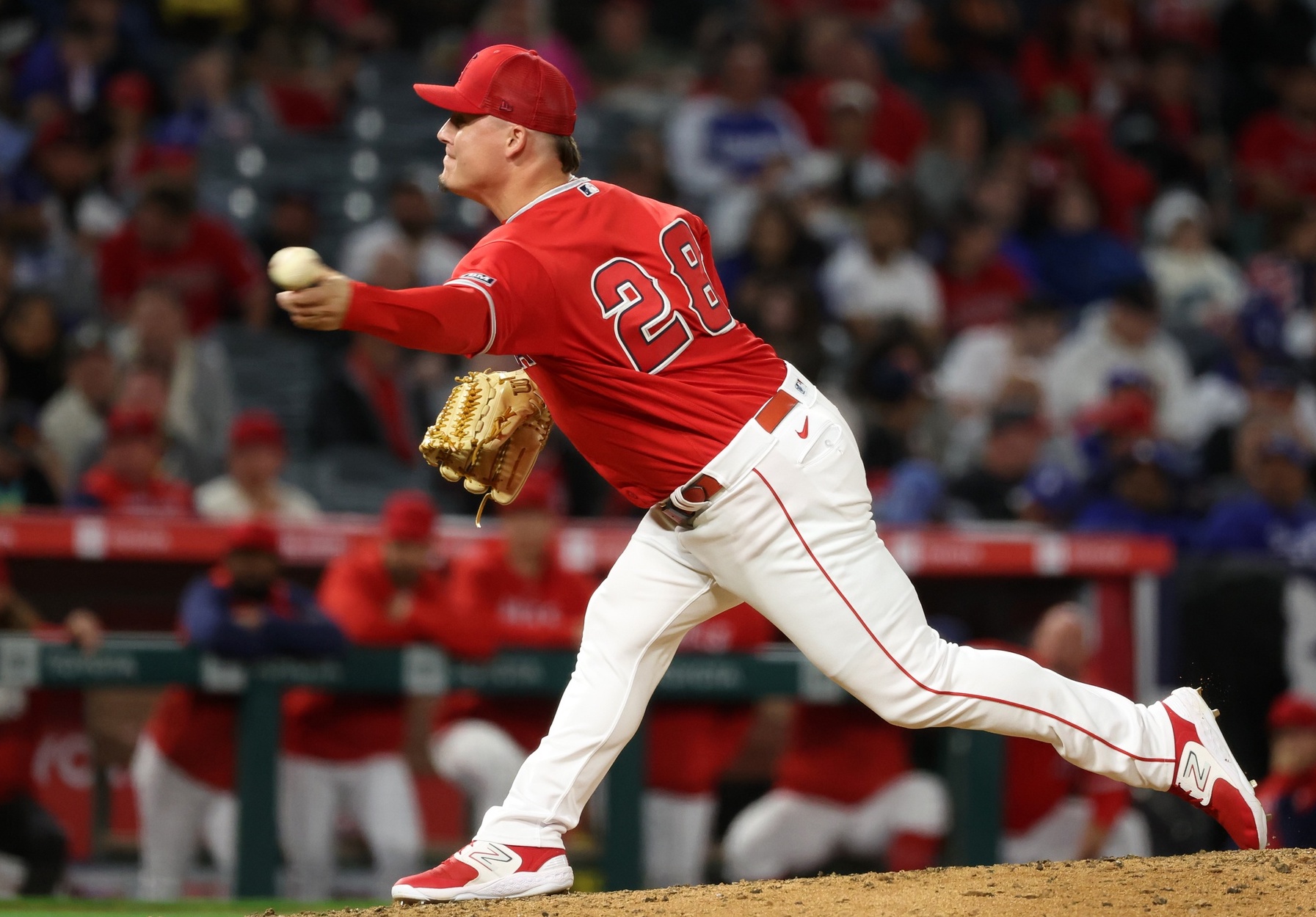 MLB: Spring Training-Los Angeles Dodgers at Los Angeles Angels