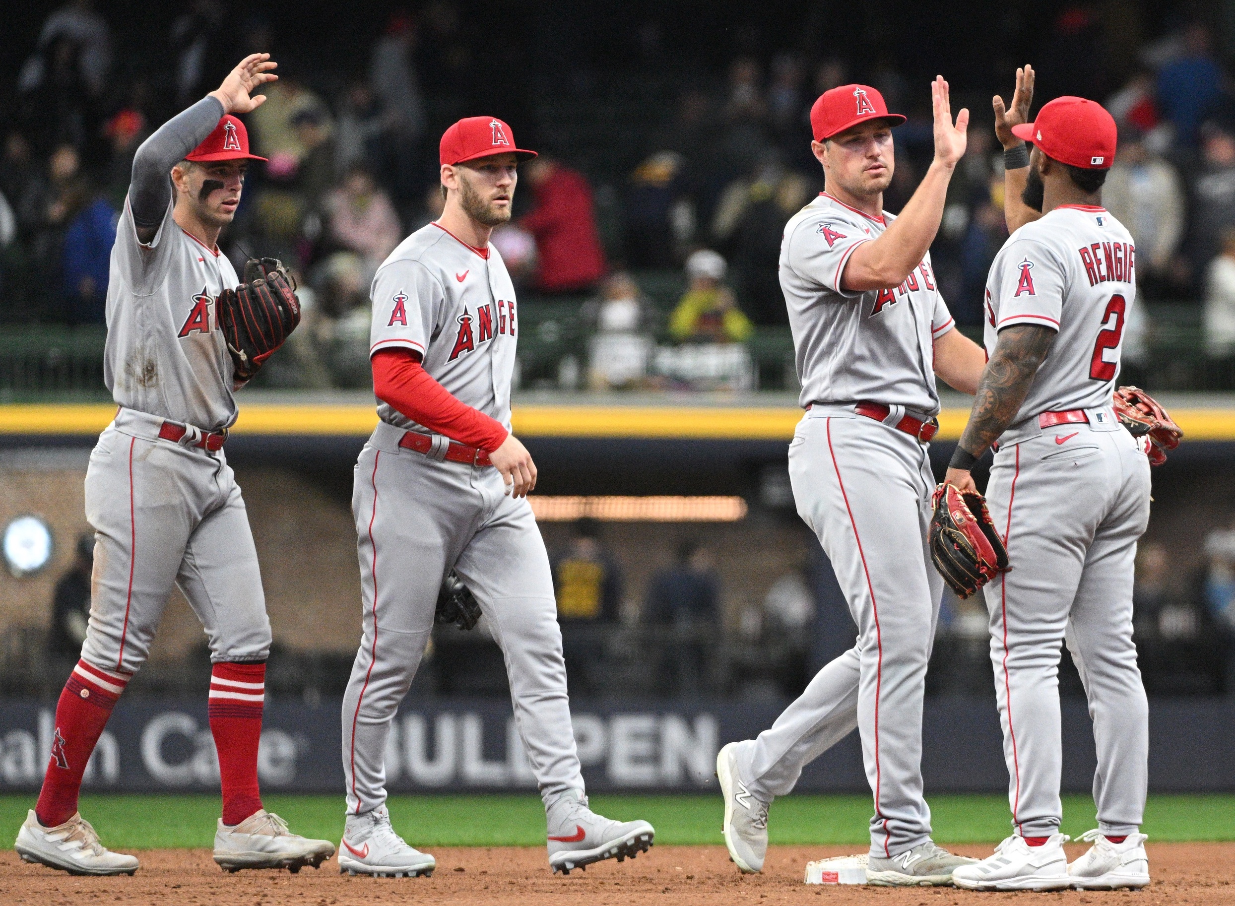 MLB: Los Angeles Angels at Milwaukee Brewers