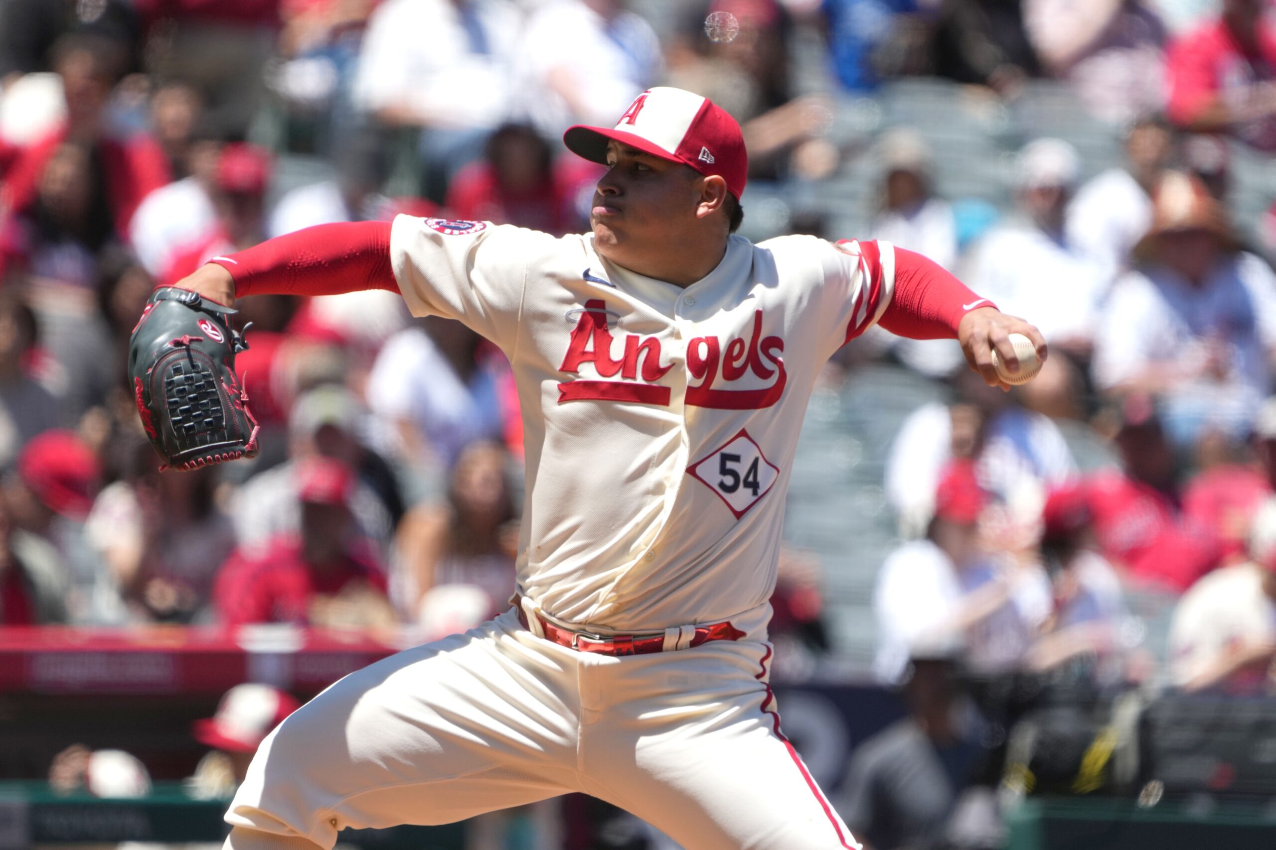 MLB: Texas Rangers at Los Angeles Angels