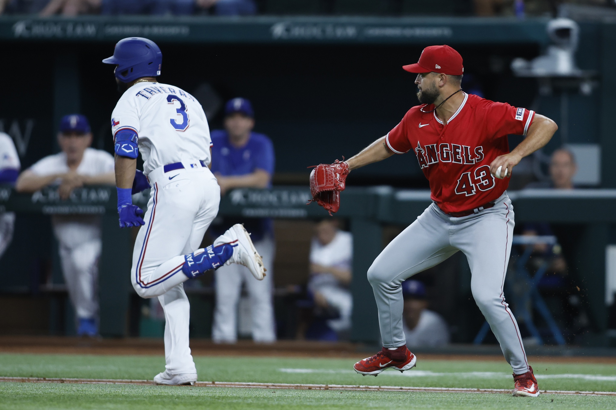 MLB: Los Angeles Angels at Texas Rangers