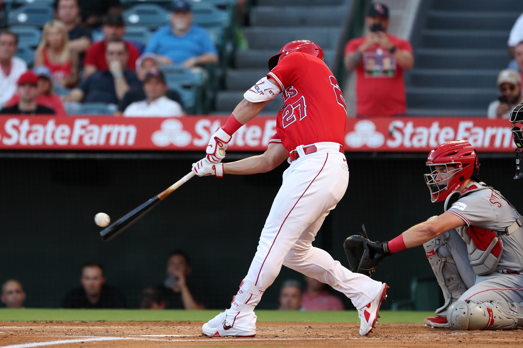 MLB: Cincinnati Reds at Los Angeles Angels