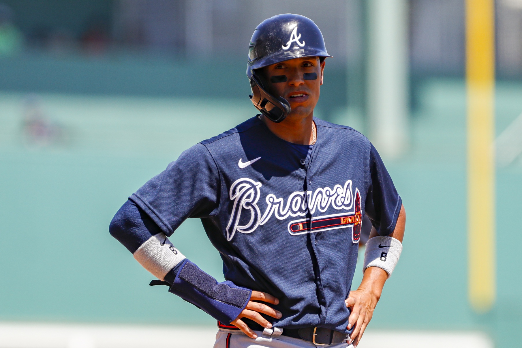 MLB: Spring Training-Atlanta Braves at Boston Red Sox