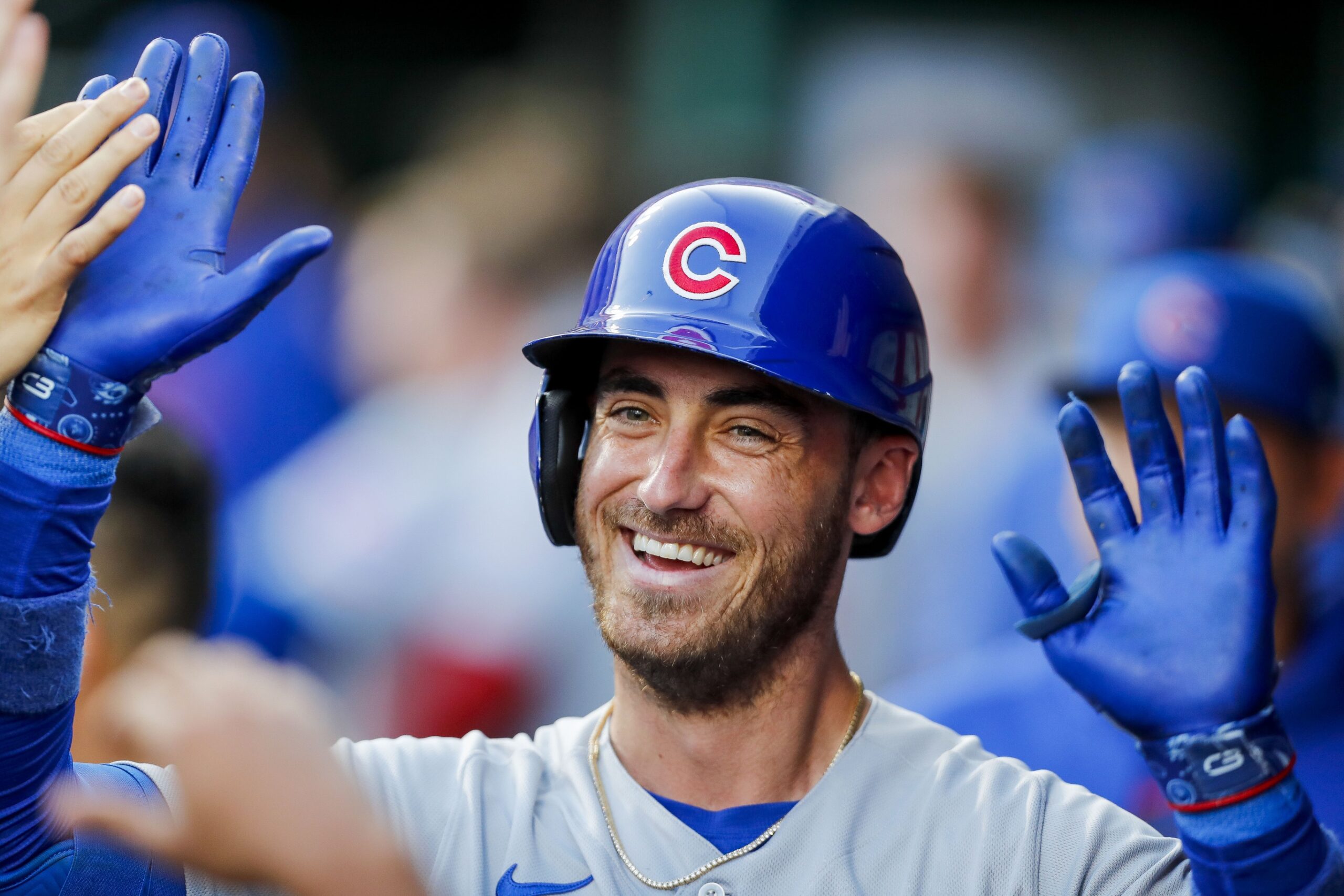 MLB: Game Two-Chicago Cubs at Cincinnati Reds