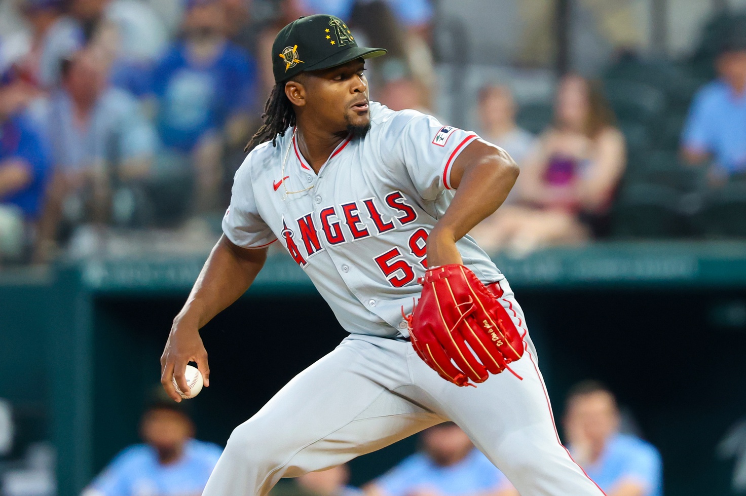 MLB: Los Angeles Angels at Texas Rangers