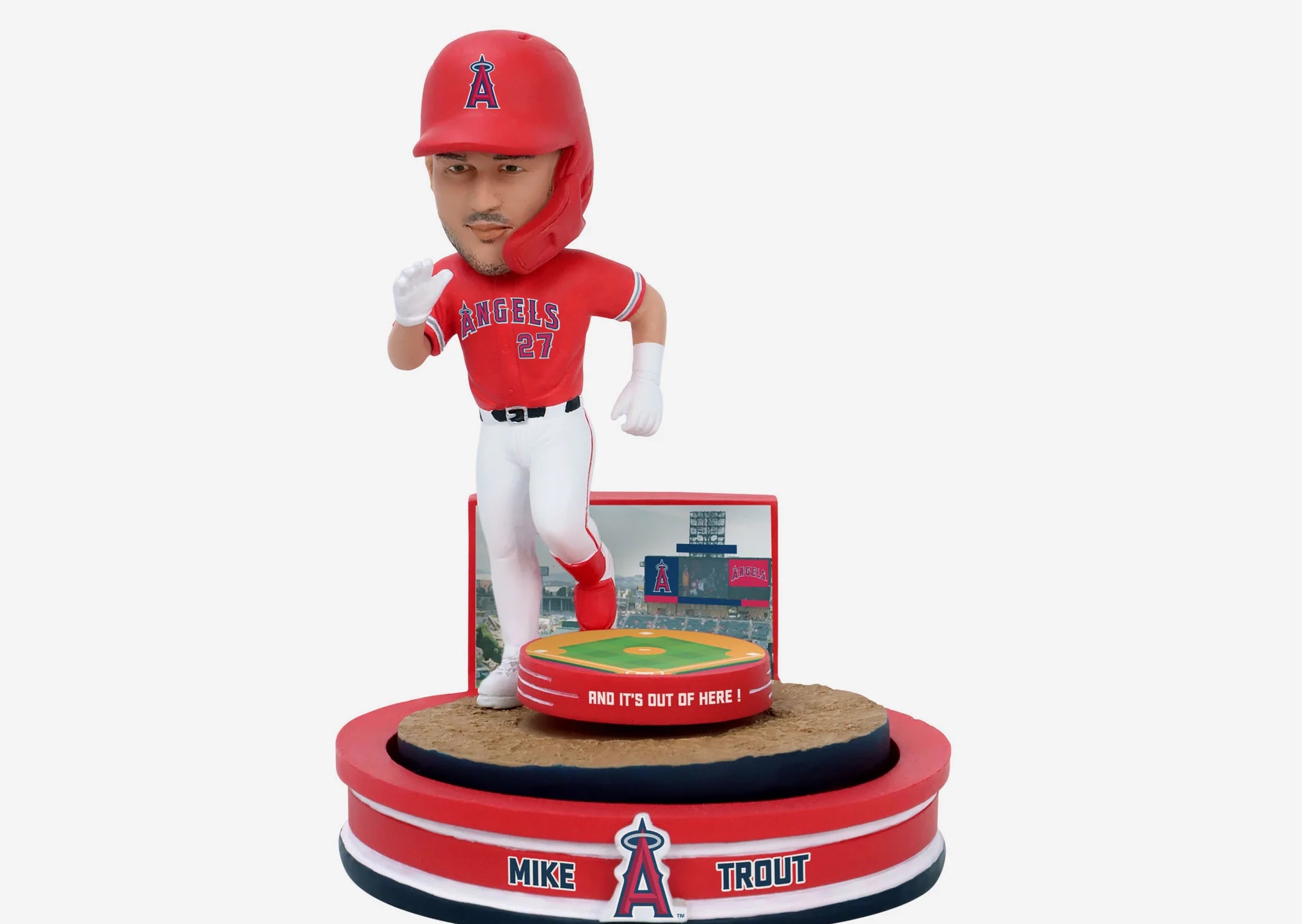 FOCO Selling Angels Running Spinner Bobblehead Of Mike Trout